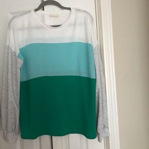color block shirt